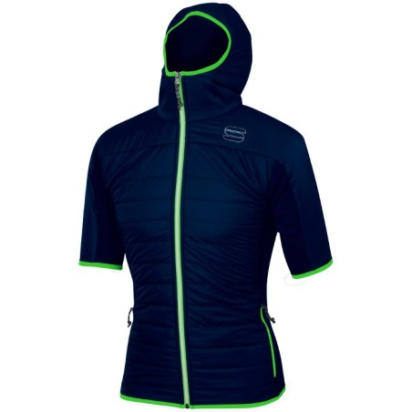 Oppvarming jakke Sportful Rythmo Puffy Evolution svart iris